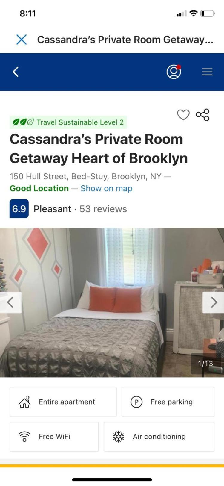 Cassandra'S Private Room Getaway Heart Of Brooklyn New York Eksteriør bilde